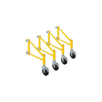 Metaltech Mobile Work Scaffolding, Outrigger, 23" x 25" (IR04)-Component Type: Outrigger