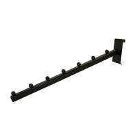 Can-Bramar Waterfall With Square Tubing For Gridwall, 16" x 3/4", Black, 10 Pack-Gridwall waterfall