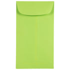 JAM Paper #5.5 Coin Envelopes, 3 1/8 x 5 1/2, Brite Hue Ultra Lime Green, 1000 Pack-Coin Envelopes