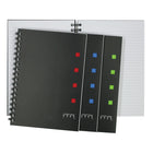 Cambridge City Notebook - 9-1/2" x 6" - 70 Sheets - Assorted Colours-70 perforated sheets of 9-1/2" x 6" white paper