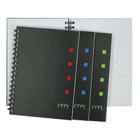 Cambridge City Notebook - 9-1/2" x 6" - 70 Sheets - Assorted Colours-70 perforated sheets of 9-1/2" x 6" white paper
