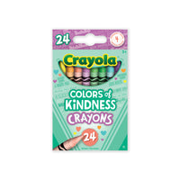 Crayola Colours of Kindness Crayons - 24 Pack-Crayola art supplies and activities help children express, create, and connect through colourful play.