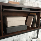 Sauder - 430073 Briarbrook Hutch - Barrel Oak-Durable, powder coated metal frame.