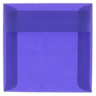 JAM Paper 5.5 x 5.5 Square Envelopes, Purple Translucent Vellum, 50 Pack (PACV507I)-Primary blue translucent envelope