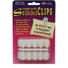 StikkiWorks Stikki Clip, 80 Pack (STK01320)-Color: White