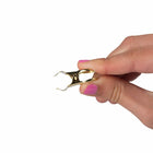 JAM Paper Metal Bulldog Clips - Medium - 31 mm - Gold - 15 Pack (336131262)-These clips are the best way to stay stylishly organized around the house, at school, or in the office!
