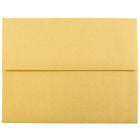 JAM Paper A2 Invitation Envelopes, 4.38 x 5.75, Stardream Metallic Gold, 250 Pack (GCST608H)-Gold stardream metallic envelope