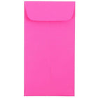 JAM Paper #7 Coin Envelopes, 6.5 x 3.5, Brite Hue Ultra Fuchsia Pink, 500 Pack-Coin Envelopes