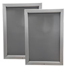 Eddie's Lockable Snap Frame Poster Holder - 11" x 17" - Silver Aluminum - 2 Pack (120665-2)-Lockable Snap Frame Poster Frames