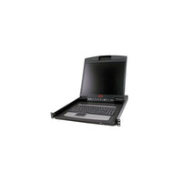 APC 19" Rack LCD Console-Dimensions: 1.7"(H) x 19"(W) x 26.2"(D), rack height: 1U