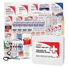 First Aid Central Ontario Section 8 Contractors Regulation First Aid Kit - 1-5 Persons - Metal Case-10.5" x9.75" x 2.5" (26.6cm x 24.8cm x 6.4cm)