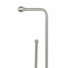 Umbra Teardrop Toilet Paper Stand - Nickel Finish-Dimensions: 7.5" W x 6.5" D x 27.75" H