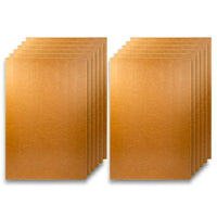 Office Works Water Resistant Foam Boards, 20 x 30 inches, Brown, 10 Pieces-Packaging: includes a total of 10 foam boards