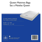 Mattress Bags, Queen, 3mil, 5 Pack-Mattress Bag to be used with Queen sized mattress or box spring