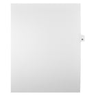 Mark Maker Legal Tabs - Letter Size - White - 1/25th cut - 25 tabs per package - 5 packages Pack - Number 35-White Single Tabs