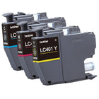 Brother Genuine LC4013PKS Standard-Yield Colour Ink Cartridge - 3 Pack-Brother Genuine LC4013PKS is for use with the following Brother colour inkjet printer models: MFC-J1010DW, MFC-J1012DW, and MFC-J1170DW