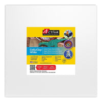 Activa Celluclay Original Papier Mache, White, 24 lb-Made with fine fibers, it's the perfect papier mache for sculptures, volcanoes, masks, bridges and much more!