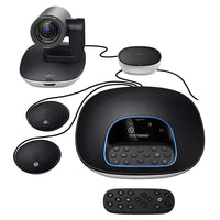 Logitech Group Conference Camera System with Extension Microphones-HD 1080p/30