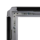 SECO Snap Poster Frame Case - 27 x 41 Inches - Black-Posters are kept clean behind a UV resistant, anti-glare PVC front sheet