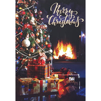 Mill Brook Studio "Merry Christmas" Tree Greeting Cards with Envelopes - 5-3/8" x 7-3/4" - 18 Pack-Greeting Cards