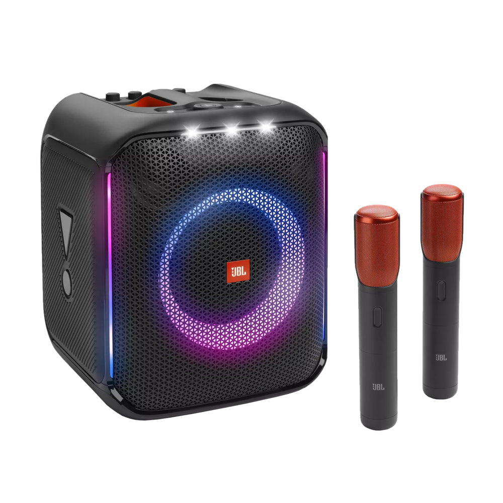 JBL PartyBox Encore Portable Party Speaker with Mics Black