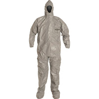 Dupont Personal Protection, Tychem 6000 Coveralls, Size XL, Grey-Colour: Grey
