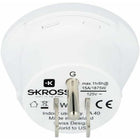 SKROSS World to UK Travel Adapter - White-Safely enables the use of power hungry devices such as laptops & hairdryers