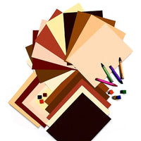 Pacon Multicultural Construction Paper - 18" x 12" - Assorted - 250 Sheets (PAC9512)-Assorted