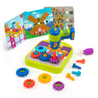 Educational Insights Design & Drill Gears Workshop - Multicolor-Supports STEM learning! Little ones get hands-on experience with real, working tools and practice basic engineering principles as they create mesmerizing visual displays. Manipulating the cards, bolts, Drill, and crank builds the hand-strength, hand-eye-coordination and fine motor skills kids need to hold a fork and button their shirts