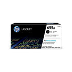 HP 655A (CF450A) Black Original LaserJet Toner Cartridge-Standard toner cartridge, up to 12500 pages