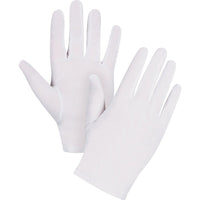 Zenith Safety Inspection Gloves, Nylon, Hemmed Cuff, Ladies/X-Small - 100 Pack-Cuff Style Hemmed