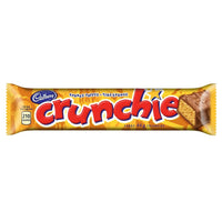 Cadbury Crunchie Chocolate Bar - 44g-Milk chocolate, sponge toffee