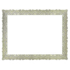 St. James Gioche Bond Certificates, Green w/Gold Seals, 24lb, 8 1/2" x 11", 25 Pack-Green 24 lb bond paper certificates