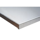 Kleton 304 Stainless Steel Wood-Filled Workbench Tops, Depth: 36"-Depth: 36"