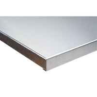 Kleton 304 Stainless Steel Wood-Filled Workbench Tops, Depth: 36"-Depth: 36"