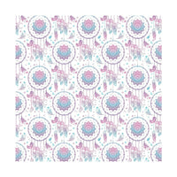 2-Sheet Feminine Flat Wrap, Dreamcatchers, 12 Pack-Polka dots