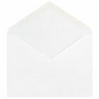 JAM Paper A2 Invitation Envelopes, 4.38 x 5.75, White with V-Flap, 250 Pack (4023206H)-Blank interior for personalized message