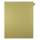 Mark Maker Legal Exhibit Index Tab Buff Single Tabs, 1/15th Cut, Letter Size, No Holes, Number 61, 25 Pack-Buff Single Tabs, 1/15th Cut