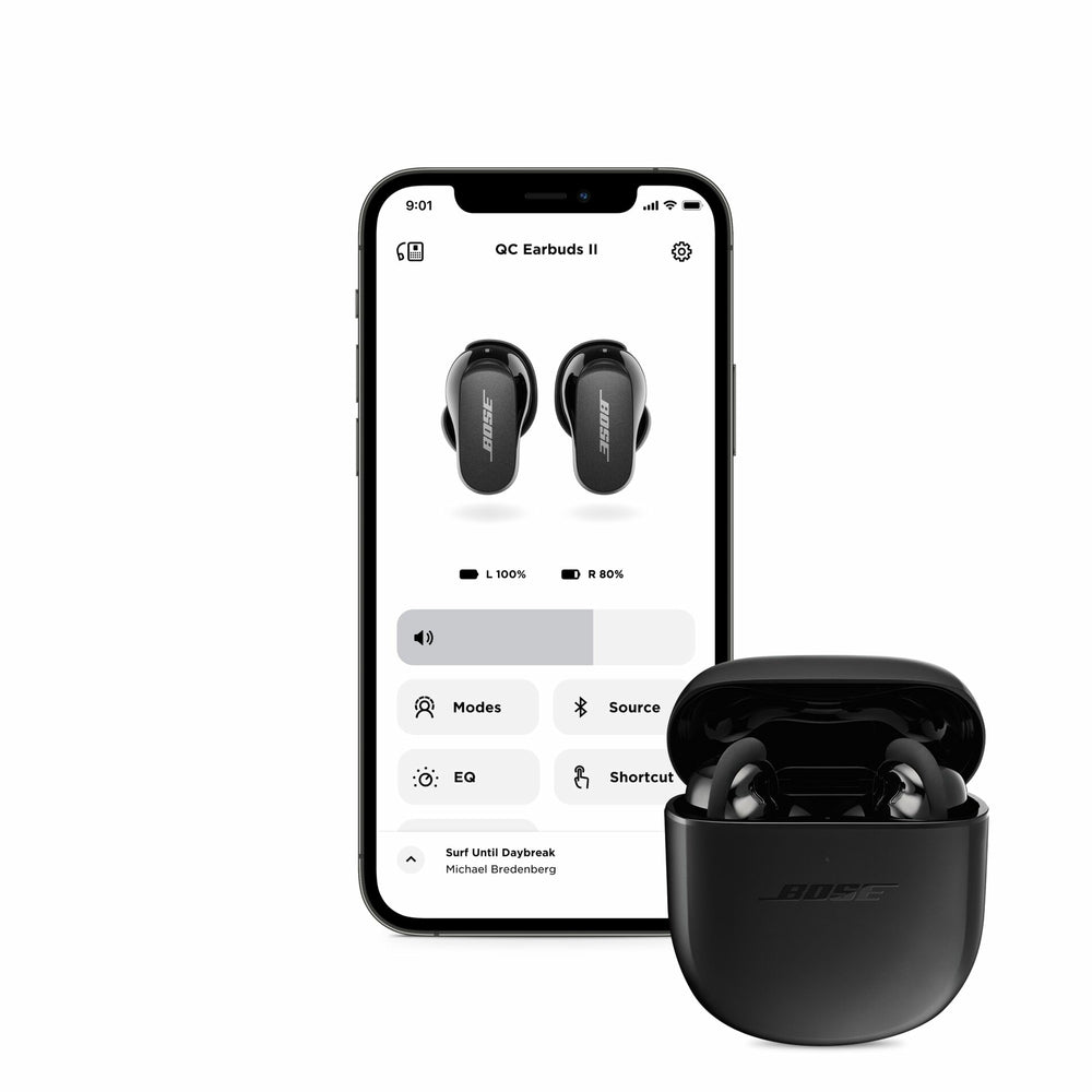 Bose QuietComfort Noise Cancelling Earbuds II - Triple Black