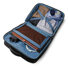 Samsonite Pro 17" Mobile Office Softside Carry-on Luggage - Black-USB-compatible plug and wireless charging pocket (patent-pending) for internal charging of multiple electronic accessories using most personal battery banks. (Battery not included.)