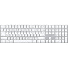 Apple Magic Keyboard with Numeric Keypad - English - White-Wireless Keyboard
