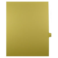 Mark Maker Legal Exhibit Index Tab Buff Single Tabs, 1/25th Cut, Letter Size, No Holes, Number 16, 25 Pack-Buff Single Tabs, 1/25th Cut