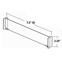 Azar Displays Tall Center Dividers, 50 Pack (225908)-Center Divider