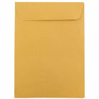 JAM Paper 5.5" x 7.5" Open End Catalog Envelopes - Brown Kraft Manila - 50 Pack -Size: 5.5 x 7.5 inches