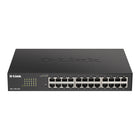 D-Link Smart Managed 24-Port Gigabit Switch-24x 10/100/1000 Gigabit Ports