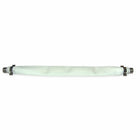 Digiwave Flat Coaxial Cable, 1" x 2" x 7", White-Fits under doors, patio doors, in window frames, and other tight spots