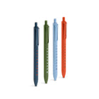 Poppin Work Happy Pens - Assorted Colours - 4 Pack-Black Ink
