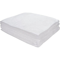 Zenith Safety Meltblown Sorbent Pads, Oil Only, Heavy, 25 Pack-100% meltblown polypropylene fibre