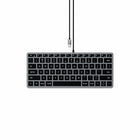 Satechi Slim W1 USB-C Wired Keyboard-Slim W1 wired Backlit Keyboard