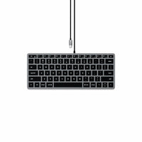 Satechi Slim W1 USB-C Wired Keyboard-Slim W1 wired Backlit Keyboard